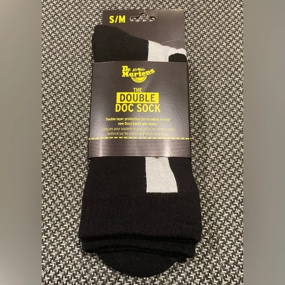 Dr. Martens Double Doc Sock New With Tags - Picture 2 of 5